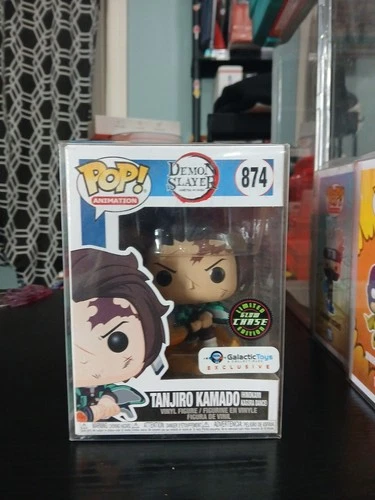 Demon Slayer Tanjiro Kamado Funko Pop 874 Galactic Glow Chase Toys Exclusive
