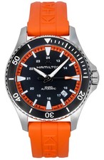 Hamilton Khaki Navy Scuba Black Dial Casual Automatic H82395331 Men's Watch