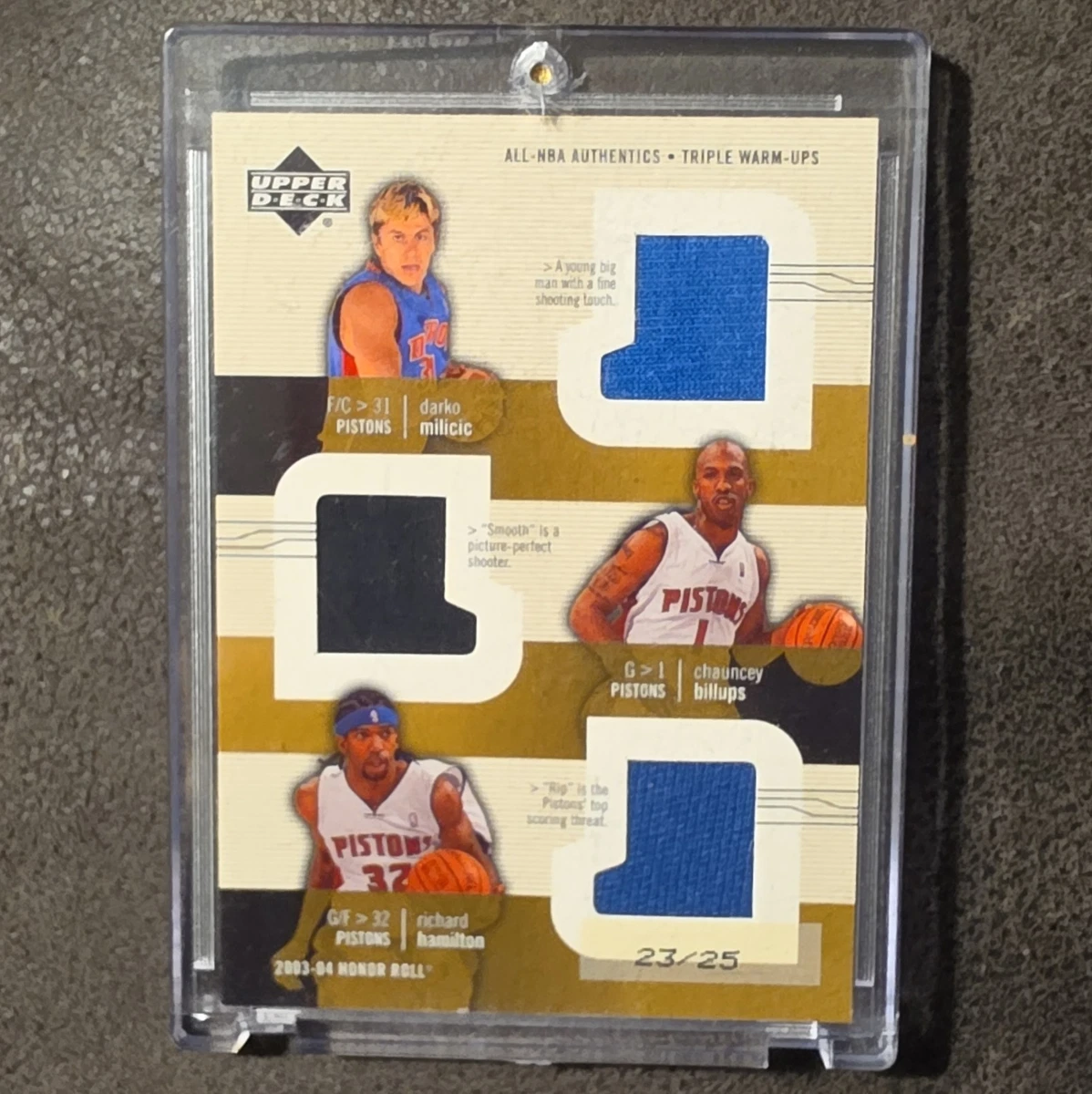 Chauncey Billups Basketball Sports Trading Cards & Accessories