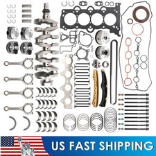 G4fj 1.6l Turbo Engine Overhaul Rebuild Kit - Crankshaft Rods For Hyundai Kia