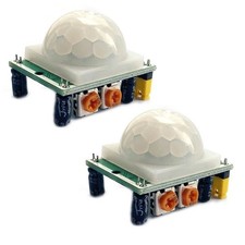 2 PCS HC-SR501 Pyroelectric Infrared IR PIR Human Motion Sensor Detector Module
