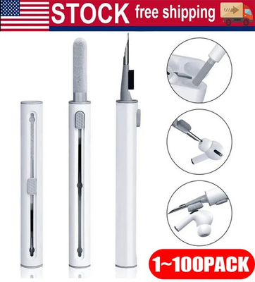 #ad #ad Cleaning Pen For Airpods Pro 1 2 Earphones Cleaner Kit Soft Brush Case Earbuds $137.99