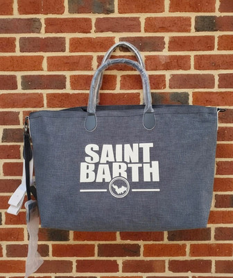 Chic KIWI St. Barths Tote Travel Beach Work Bag