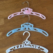 Set of 3 Vintage Kid s Hangers