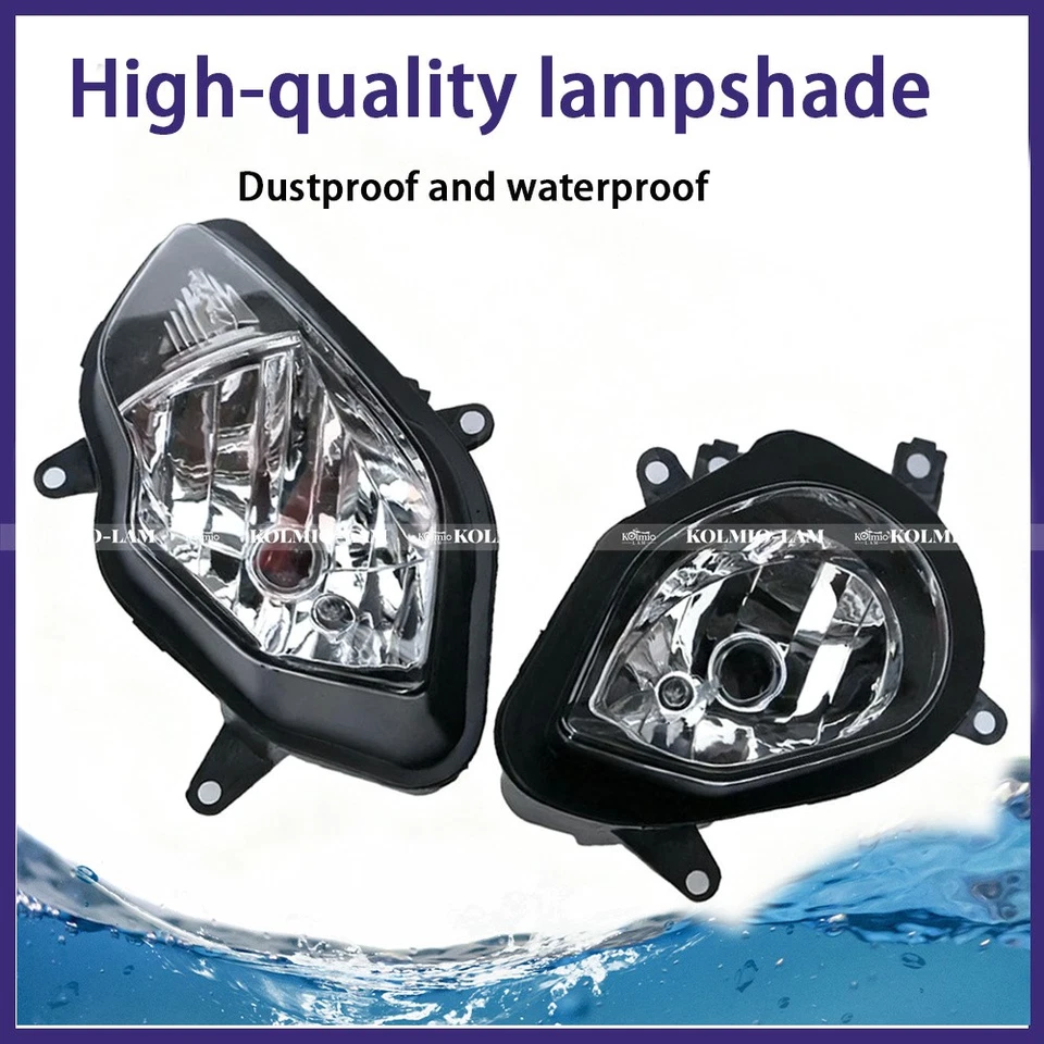 Conjunto de farol adequado para BMW S1000RR 2015-2018 farol dianteiro lâmpada - Imagem 3 de 4