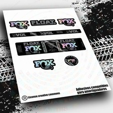 RWP-471 KOMPATIBLE AUFKLEBER STOSSDÄMPFER FOX FLOAT DPS FACTORY 2021-22...