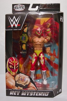 WWE REY MYSTERIO Elite Serie 100 WCW Title