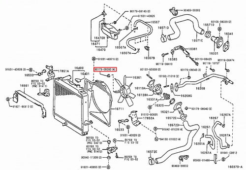 Genuine Lexus RX400 h MHU38 MHU33 Nut - Picture 19 of 20