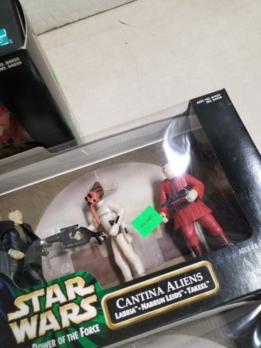 Lot of 7 - Star Wars The Power of the Force Cantina Aliens & Skiff Guards Set - Picture 3 of 5