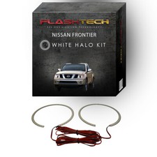 Kit de halo de faros LED ojo de ángel blanco para faros Nissan Frontier 2005-2008