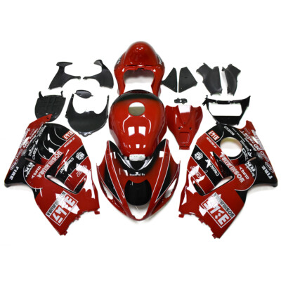 Red Black Fairings For Suzuki GSXR1300 Hayabusa 1997 - 2007 ABS Plastic Bodywork