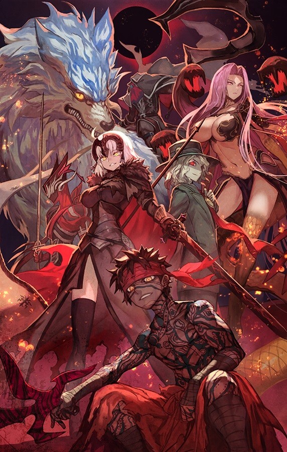 FlagMents Order II Fate/Grand Order FGO Art Book lack A4/20P C94
