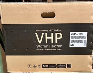 VESTA VHP199 CONDENSING HYBRID WATER HEATER 38-199K BTU