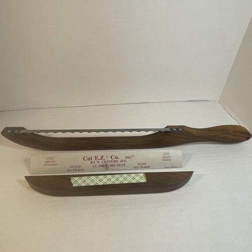 Taglio E.Z. COLTELLO PANE NOCE 1982 NOS - Foto 4 di 8
