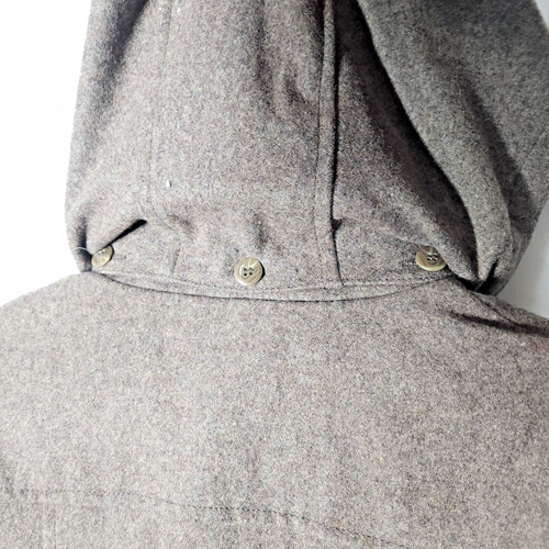 New York & Company Coat Hooded Woman’s Size XS Gray Long Belted Lined New W/Tags - Picture 5 of 18