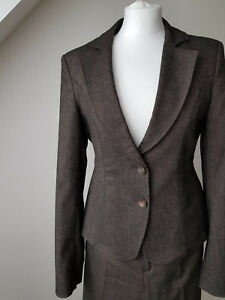 Mexx Hosenanzug Damen Braun Gr 40 2 Teilig Business Ebay