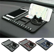 Car Dashboard Anti-Slip Rubber Mat Mount Phone Holder Pad Stand Non Slip Truck A