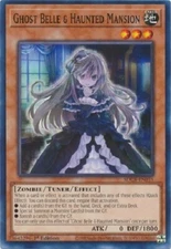 *** GHOST BELLE & HAUNTED MANSION *** MINT 1ST EDITION SDCB-EN015 YUGIOH!