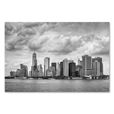 Postereck 2200 Poster Leinwand New York Skyline, Amerika USA Wolkenkratzer Stadt