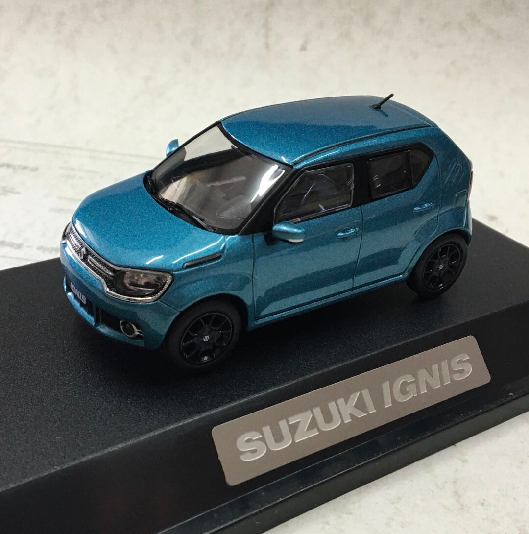 1/43 SUZUKI Ignis car /China SUZUKI Dealer Version Diecast Model