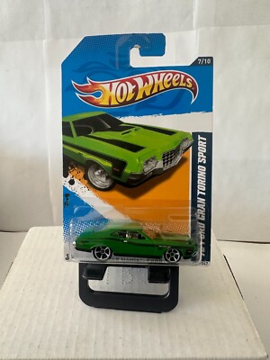 Hot Wheels '70 Ford Gran Torino Sport #7/10 Muscle Mania A26