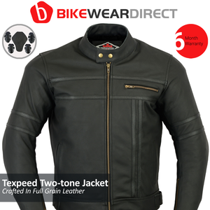 thermal leather jacket
