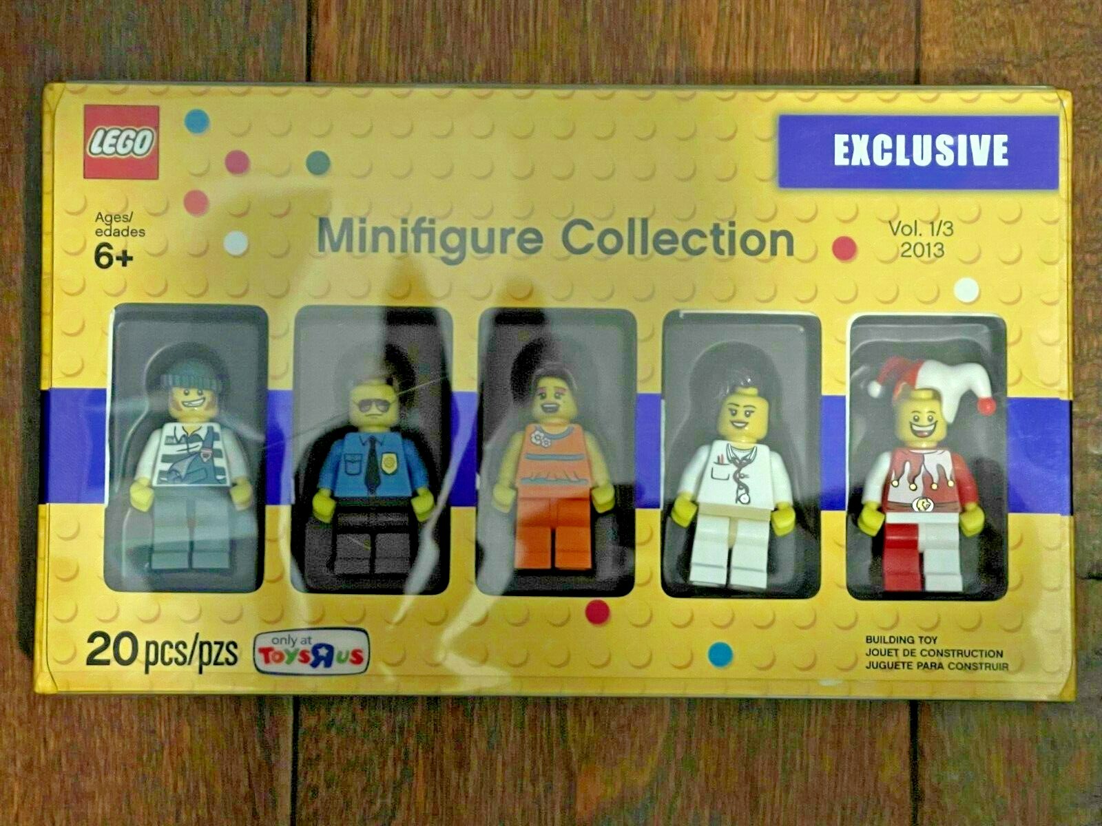 Rus Exclusive 5002146 Minifig Collection Vol.1/3, New. Free 