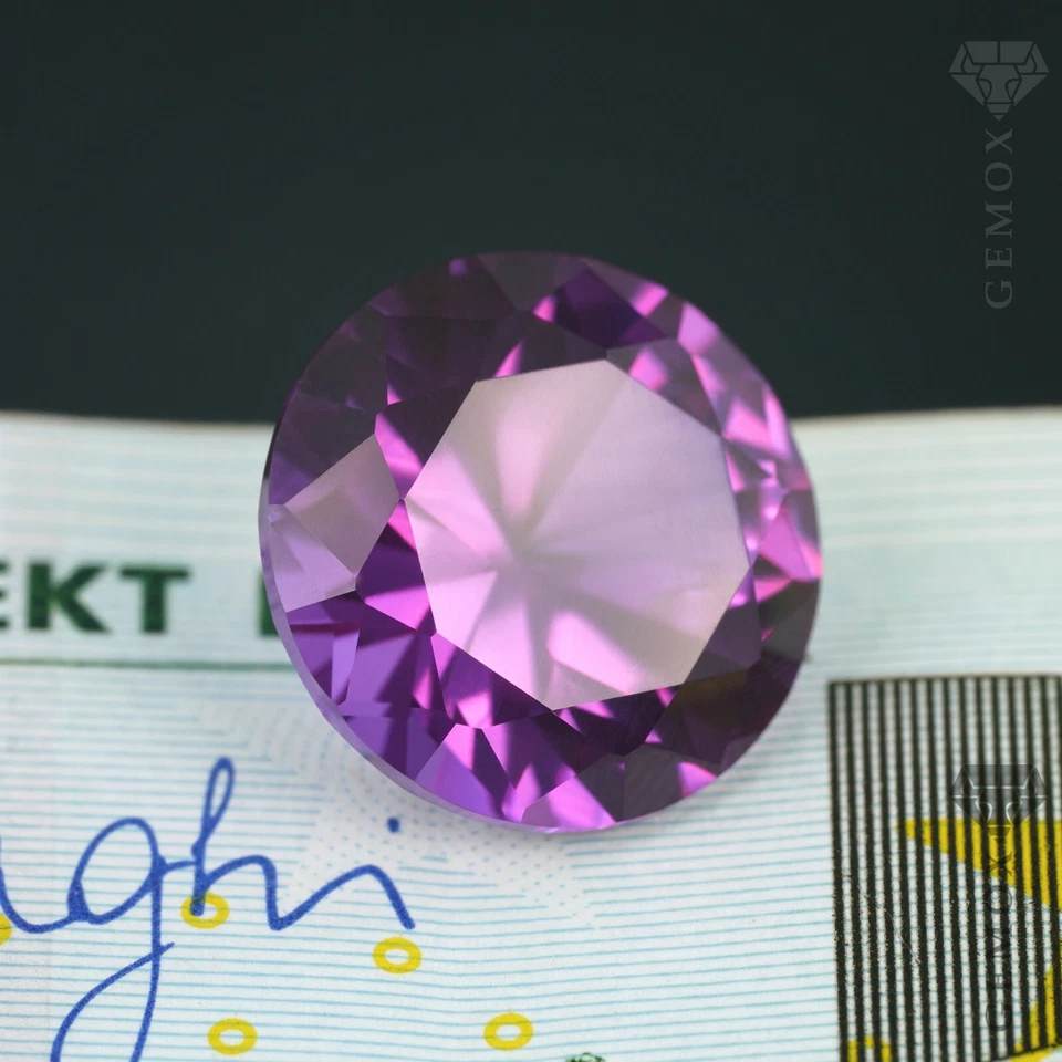 Alexandrite Color Change Loose Gemstone Round Cut Genuine Lab Created Stone EU - Image 4 of 4