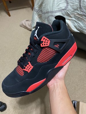 Red Thunder Bred Black Mens Size 