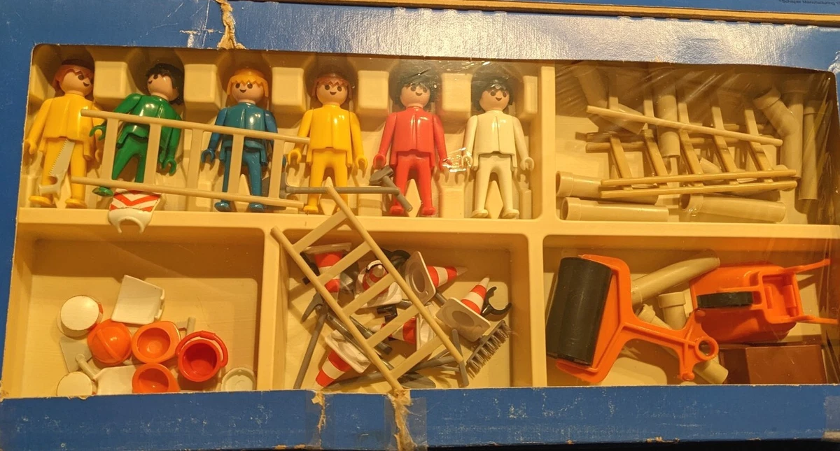 Børnepalads Flipper svinge Vtg Playmobil 1976 Construction Worker Deluxe Set Schaper Play System Boxed 015 | eBay Børnepalads Flipper svinge Vtg Playmobil 1976 Construction Worker Deluxe Set Schaper Play System Boxed 015 | eBay