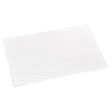 6er Set Tovagliette, Set da Tavolo Woven Bianco 43x29cm Plastica Kalsi