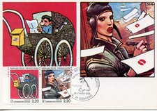 MAXIMAPHILIE CARTE MAXIMUM PREMIER JOUR / BANDE DESSINEE 1988 ANGOULEME