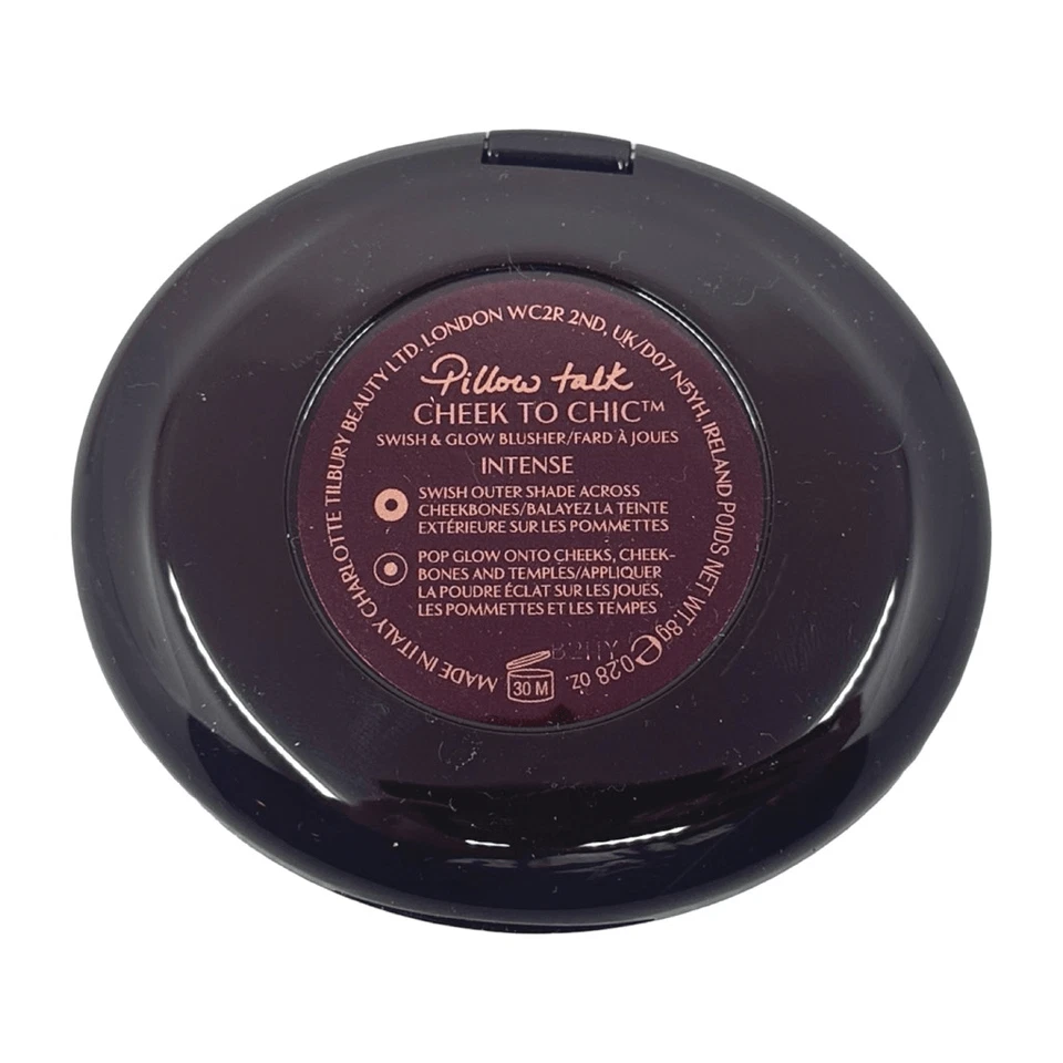 Charlotte Tilbury Pillow Talk Cheek to Chic Blush Swish & Glow Blusher 0.28 oz - Image 4 of 4