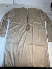 Vagad  s Tan Solid Full Kurta Size 62 NEW NEVER WORN 62  Long Beige