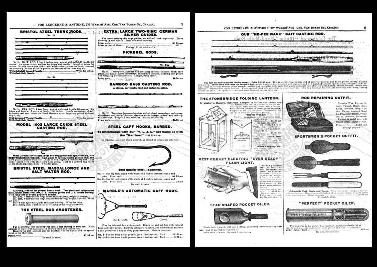 1935 Von Lengerke and Antoine (VL&A) Catalog - No.86 - Granger Rods