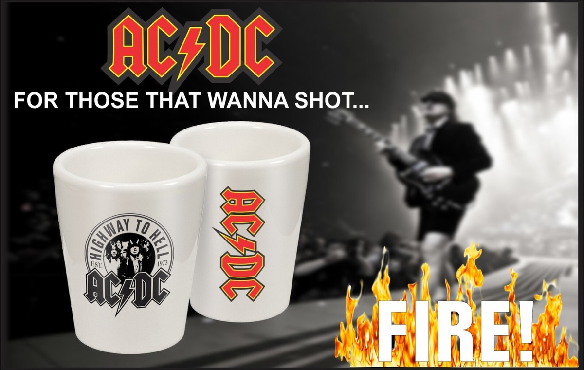 AC/DC ショットグラス　6PACK AC/DC Rock & Roll Shot Glasses - 6x Set | eBay