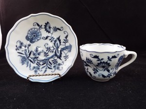 blue danube cup and saucer