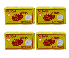 NEW PRESENTATION JABON DE ACEITE VIBORA DE CASCABEL 4PACK 14OG/4/23OZ