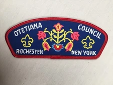Otetiana Council twill plastic back BSA CSP Patch