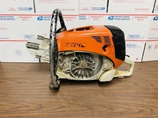 STIHL TS800 Concrete Cut Off Saw For Parts Project / Piston Scored Read Notes