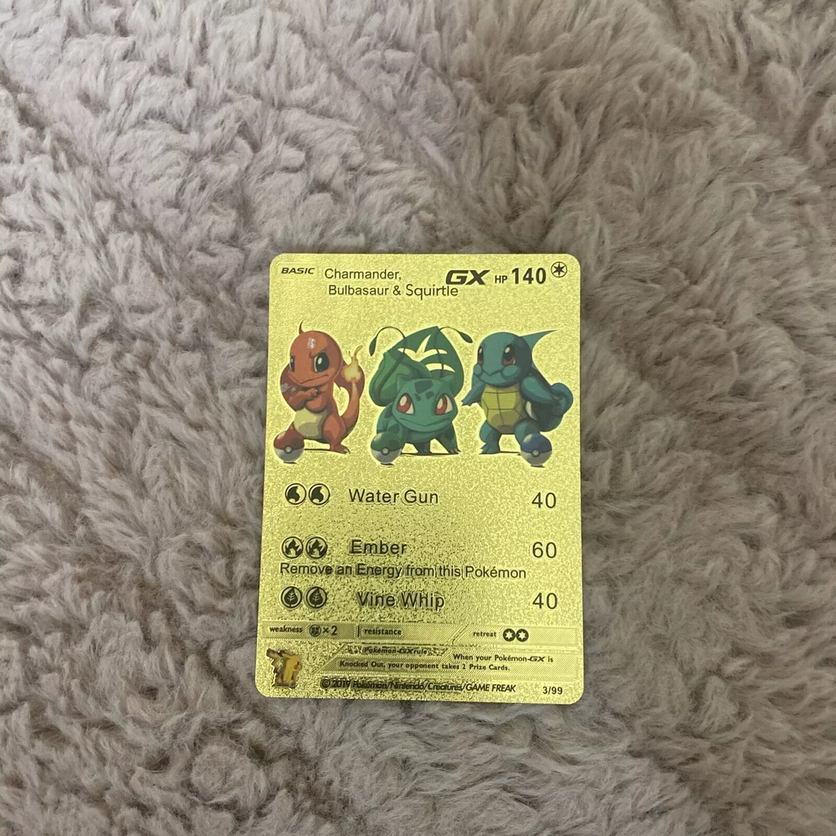 Pokemon Squirtle GX 3