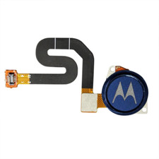 Motorola Moto G7 Power XT1955 Blue Fingerprint Sensor Reader Flex Cable Part