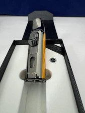 Vector AZTECH - Wind Resistant Large Single Jet Torch Lighter - Yellow - New