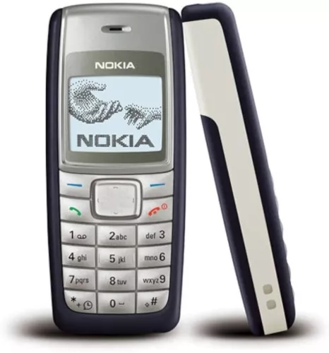 Nokia 1112 - Black blue (Unlocked) 2G GSM Cellular Phone - Bild 1 von 3