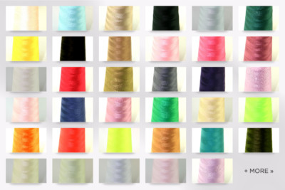 Budget 120s Polyester Nähfadenkegel - jeweils (B5000-M)