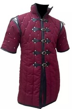 Cotton Gambeson Thick Padded Medieval Armor Costume Protector Accessory Prop 100