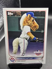 2022 Topps Opening Day Mascots #M-22 Rangers Captain - Texas Rangers
