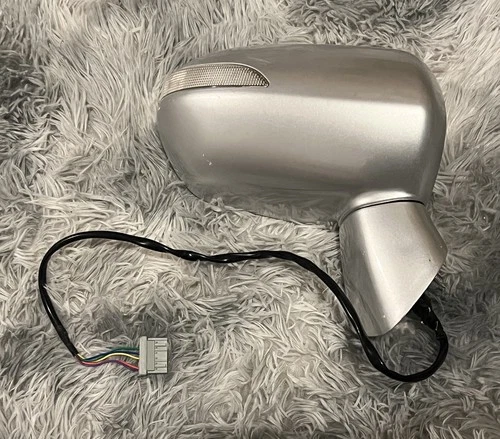 Honda Jazz Driver side right Mirror 2004-2008 Hatchback Silver indicator Manual 