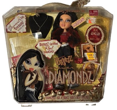 Bratz Forever Diamondz Sheridan 10'' Fashion Doll Removable Clothes Opened Box