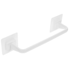 Reusable ABS Towel Storage Rack White Wall Mounted Towel Bar